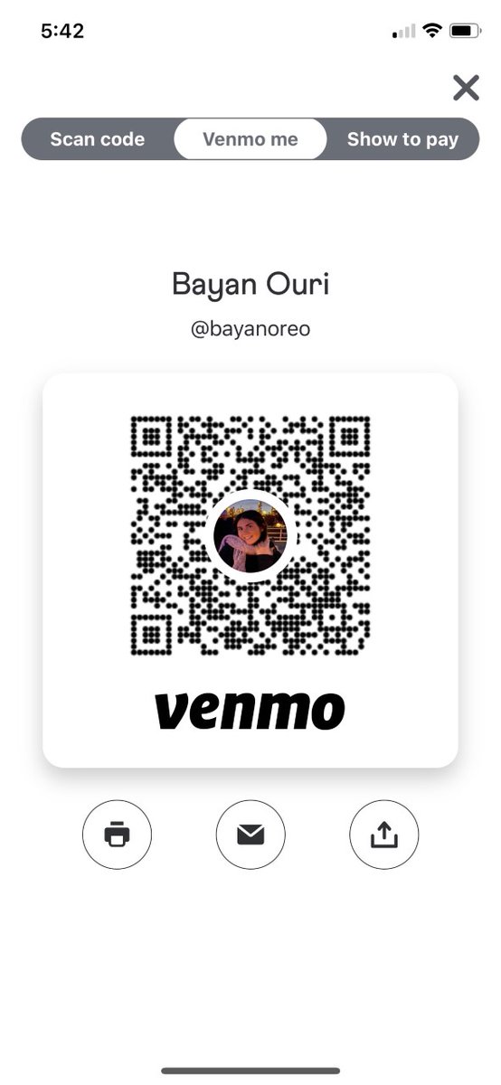 bayanoreo's tweet photo. @Venmo #VenmoMe bayanoreo https://t.co/wzUoSiVye7
