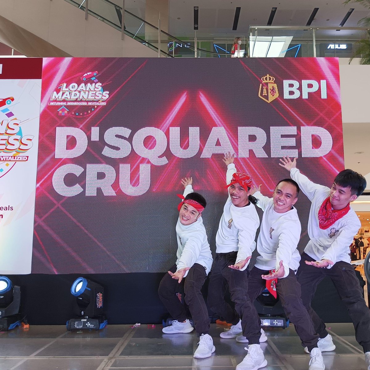 DsquaredCom's tweet image. Huge thanks to BPI at SM Lanang Premier for having us 😊

FOR BOOKINGS &amp;amp; INQUIRIES
📧: dsquaredcru@gmail.com 
📱: +639913618619
or message us on our Facebook page

#DsquaredCru #BPI #SMLanang #DsquaredCommunity