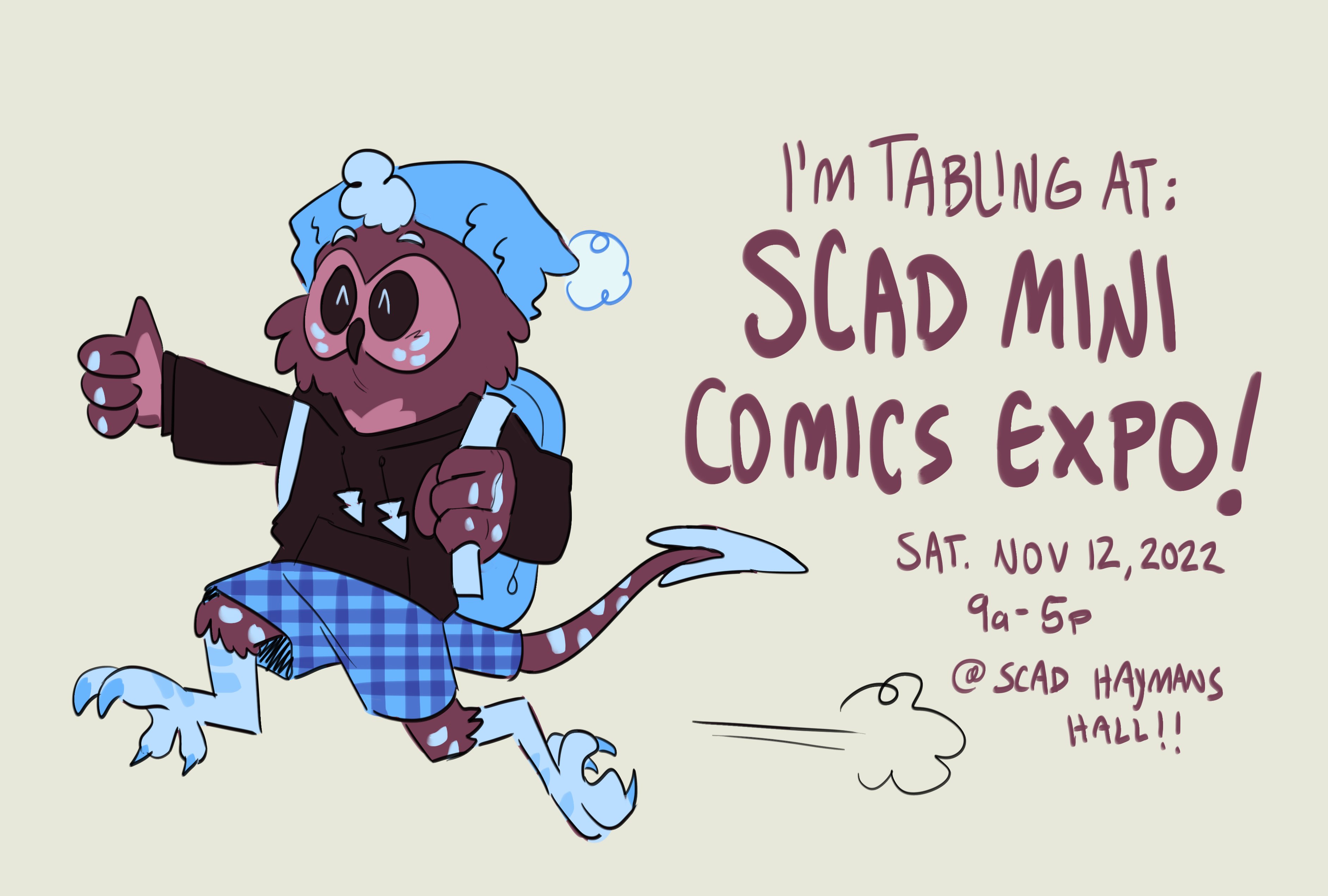 goth owl🦉 MINI COMICS EXPO! on Twitter "THIS SATURDAY, if you're in