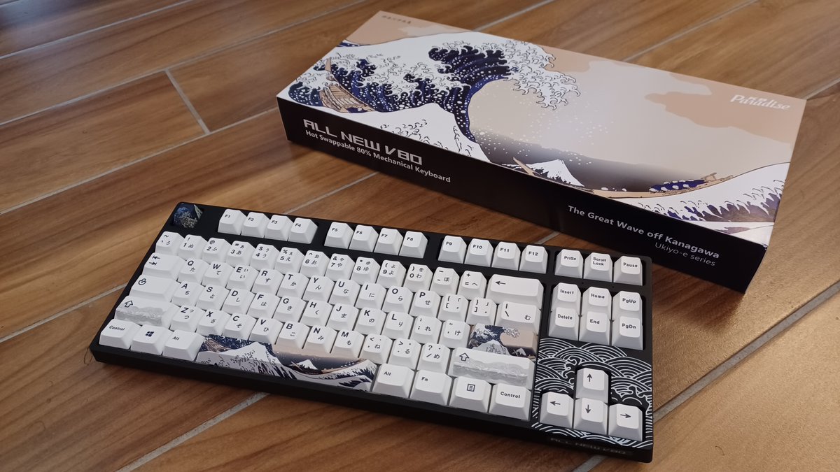 KBParadiseKb's tweet image. ALL NEW V80 Great Wave coming soon!