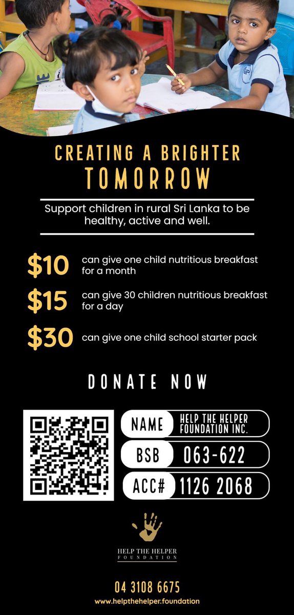 HelpTheHelper3's tweet photo. Find out more about helping kids in Sri Lanka and get involved with the project here https://t.co/vnpMKpP2Yl https://t.co/W0a9EH4B8Y