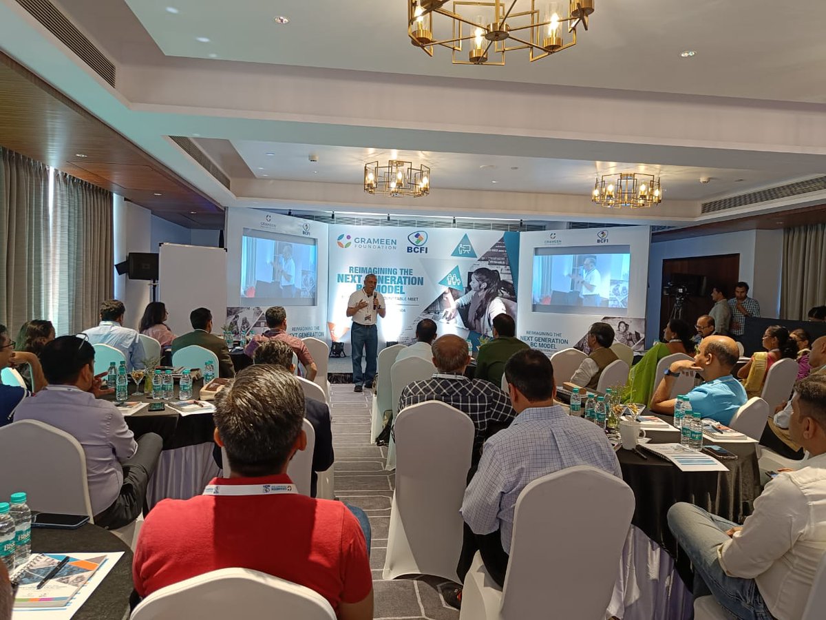 GrameenInd's tweet photo. Opening the forum for the BC industry experts from 19 institutions to collaborate and develop a visionary BC model
#BCNM #BCNetwork #fintech #finances #BEADSProject #empowerment #BusinessCorrespondents  
@GrameenInd @bcfi_india @AirpayFinance @EKOIndia
@FinoPaymntsBank https://t.co/y7bX8pMfPC