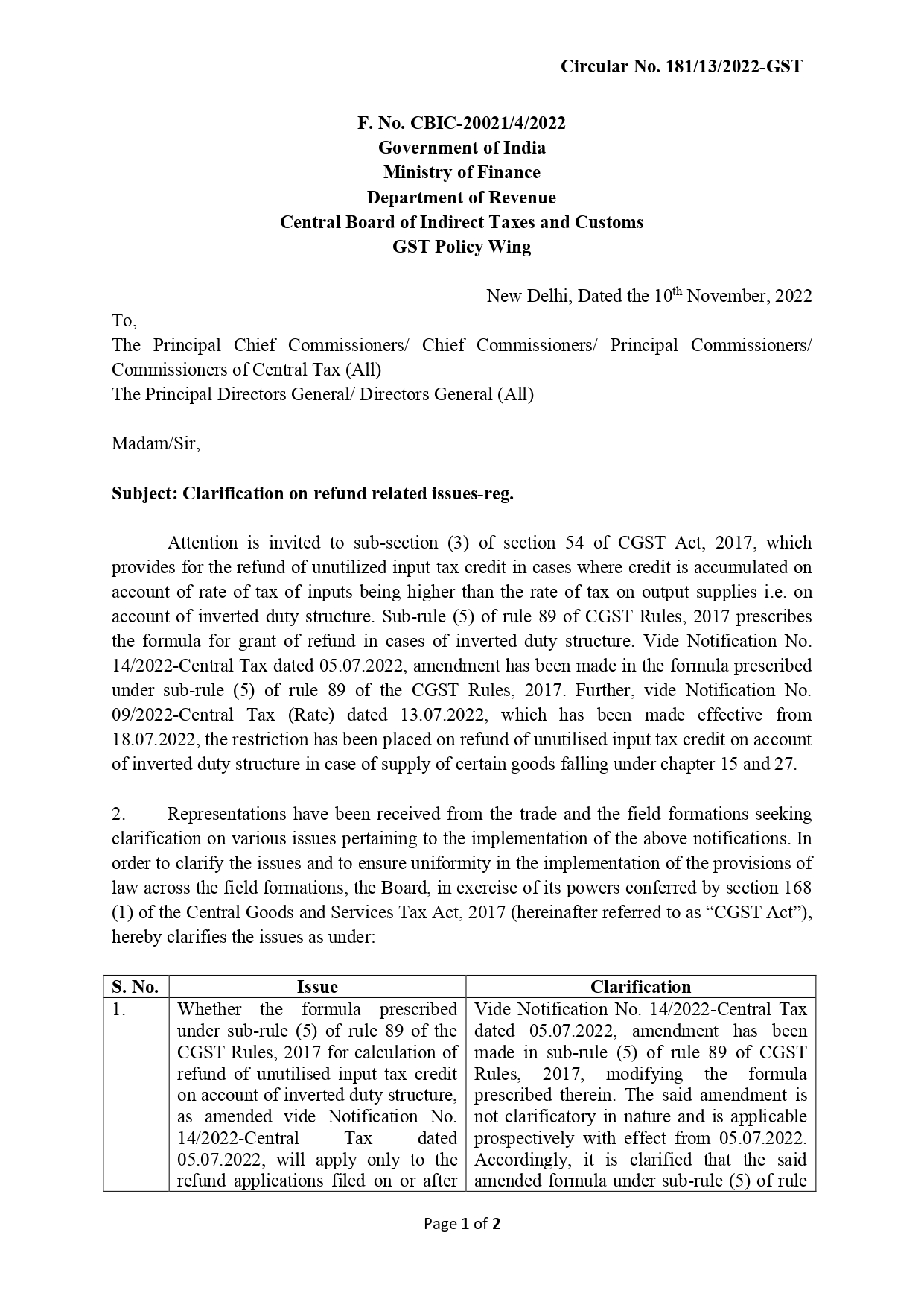 gst-insights-on-twitter-circular-181-13-2022-gst-clarification-on