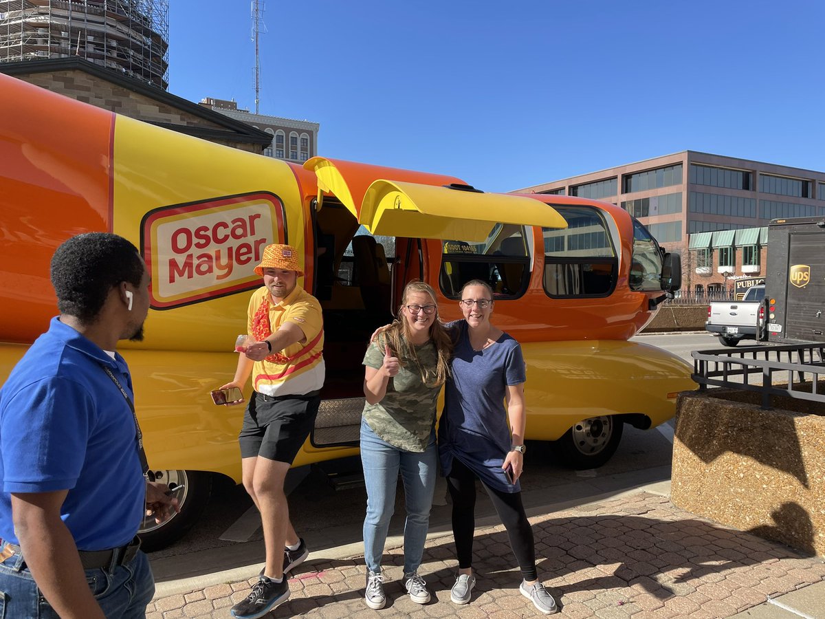 Mrs. Hoffman and I definitely couldn’t pass up the opportunity to see the <a href="/oscarmayer/">Oscar Mayer</a> wiener mobile #springfield2022