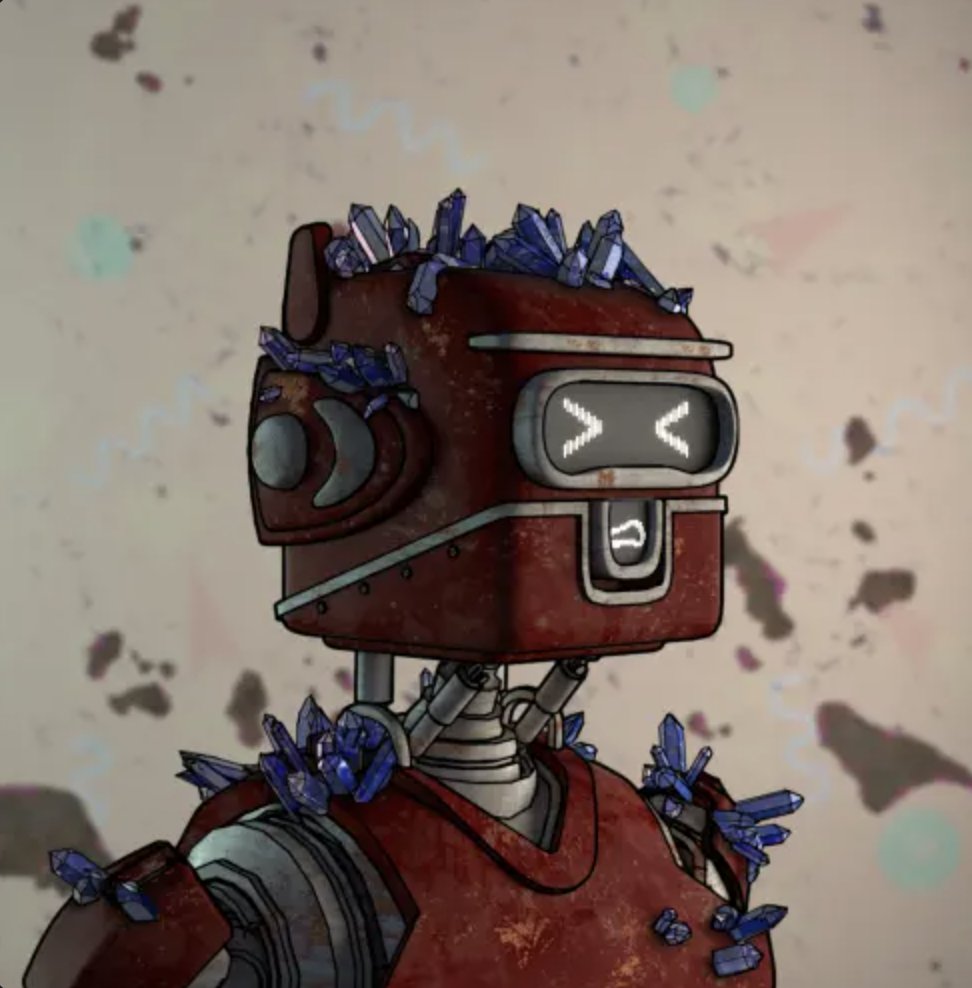 I had to safe him from the floor <a href="/Bot_Head_NFT/">Bot Head</a> 
Bot heads follow Bot heads? 🤖