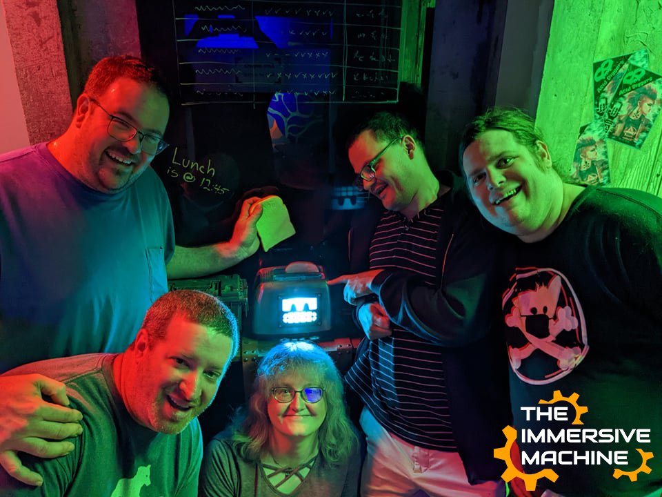 emersivemachine's tweet photo. A few photos from our Beta tests this past weekend. So much fun!

#EscapeRoom #PhoenixEscapeRooms #ArizonaEscapeRooms  #RoomEscapeGame #EscapeGame #RoomEscape #BestEscapeRooms #Immersive #ImmersiveExperience https://t.co/l3a61MkRoZ