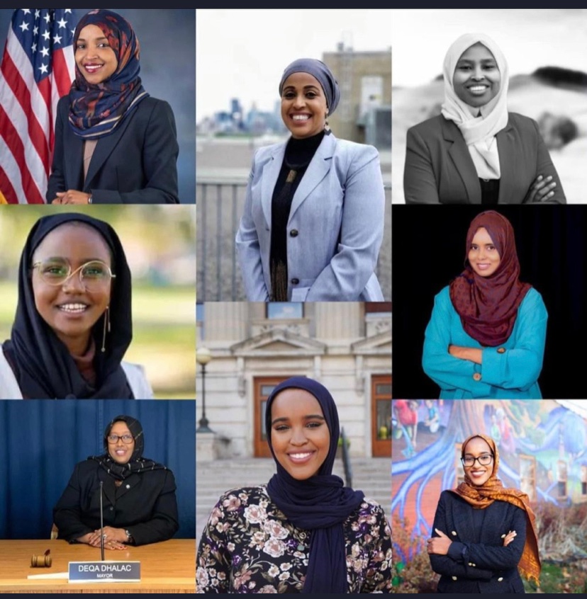 When you see this image, give proper shout out to my lovely sisters <a href="/EbyanDaud/">Ebyan D. Abdulle</a> &amp; <a href="/HabonDaud/">Habon Abdulle, PhD</a> of <a href="/AyadaLeads/">Ayada Leads</a> who trained, mentored and helped these and other women in US win elections. They believe women are born to lead and their tireless work is bearing fruit. Proud of them👏🏾❤️🙌🏾