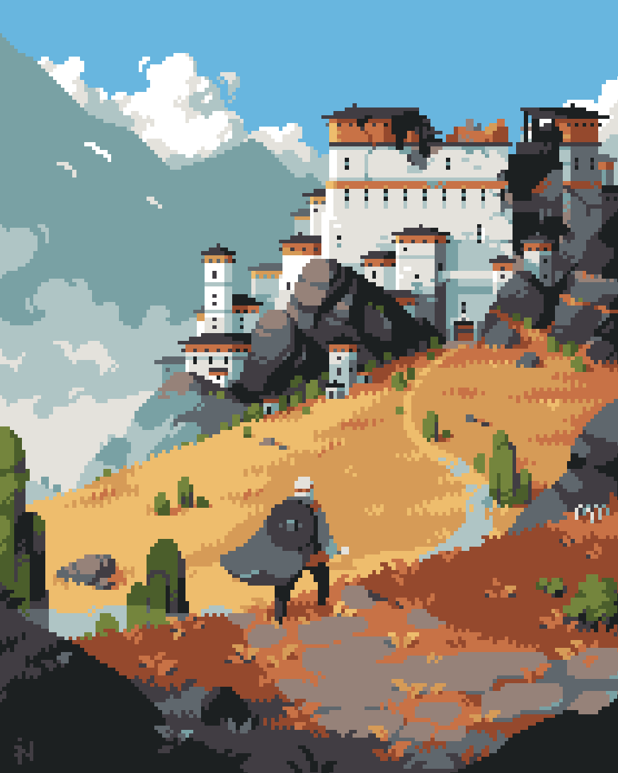 Franrekk's tweet photo. Made some art for Canevas Fatal project!

#pixelart https://t.co/GqIxVnMFOz