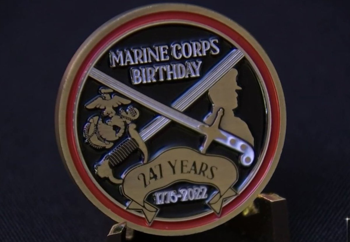 #NTX #Marines celebrate
247 Years by honoring one the oldest surviving WWII veterans in #DFW
97-year-old Roy Lowe <a href="/USMC/">U.S. Marines</a> 

<a href="/NBCDFW/">NBC DFW</a> <a href="/AllieSpillyards/">Allie Spillyards</a> reports 👇🏼
nbcdfw.com/news/local/nor…