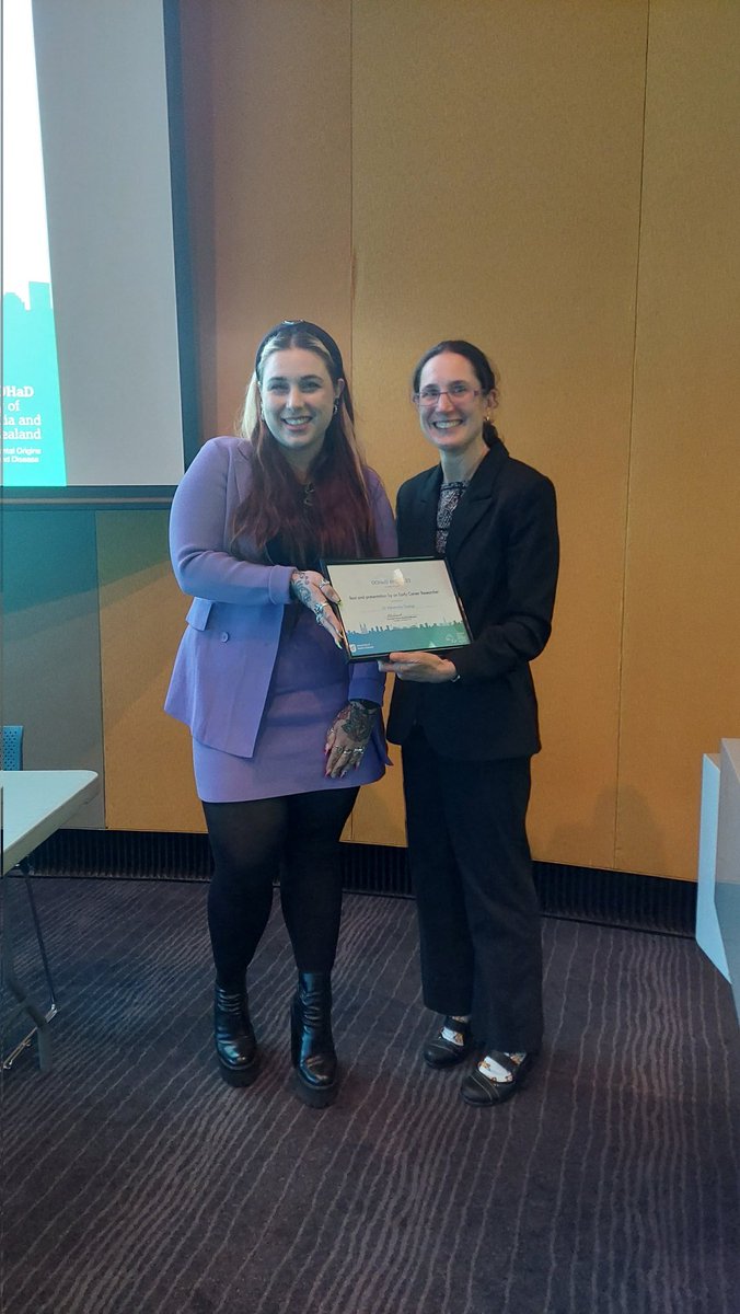 DOHaD ANZ 2022 (@dohadanz_2022) on Twitter photo And that's a wrap! Congratulations to our winners Jillian Hidrerh, <a href="/SavinStacey/">Dr Stacey Savin</a>, Dr. Christopher Greenwood and <a href="/ArachidonicAlex/">Dr. Alexandra George</a>
And a big thankyou to all our speakers for attending, the LOC and the <a href="/ANZDOHaD/">DOHaD Society of ANZ</a> committee! 👏👏
#DOHaDANZ_2022 #DOHaD <a href="/DOHaDANZ_2022/">DOHaD ANZ 2022</a> And that's a wrap! Congratulations to our winners Jillian Hidrerh, <a href="/SavinStacey/">Dr Stacey Savin</a>, Dr. Christopher Greenwood and <a href="/ArachidonicAlex/">Dr. Alexandra George</a>
And a big thankyou to all our speakers for attending, the LOC and the <a href="/ANZDOHaD/">DOHaD Society of ANZ</a> committee! 👏👏
#DOHaDANZ_2022 #DOHaD <a href="/DOHaDANZ_2022/">DOHaD ANZ 2022</a>