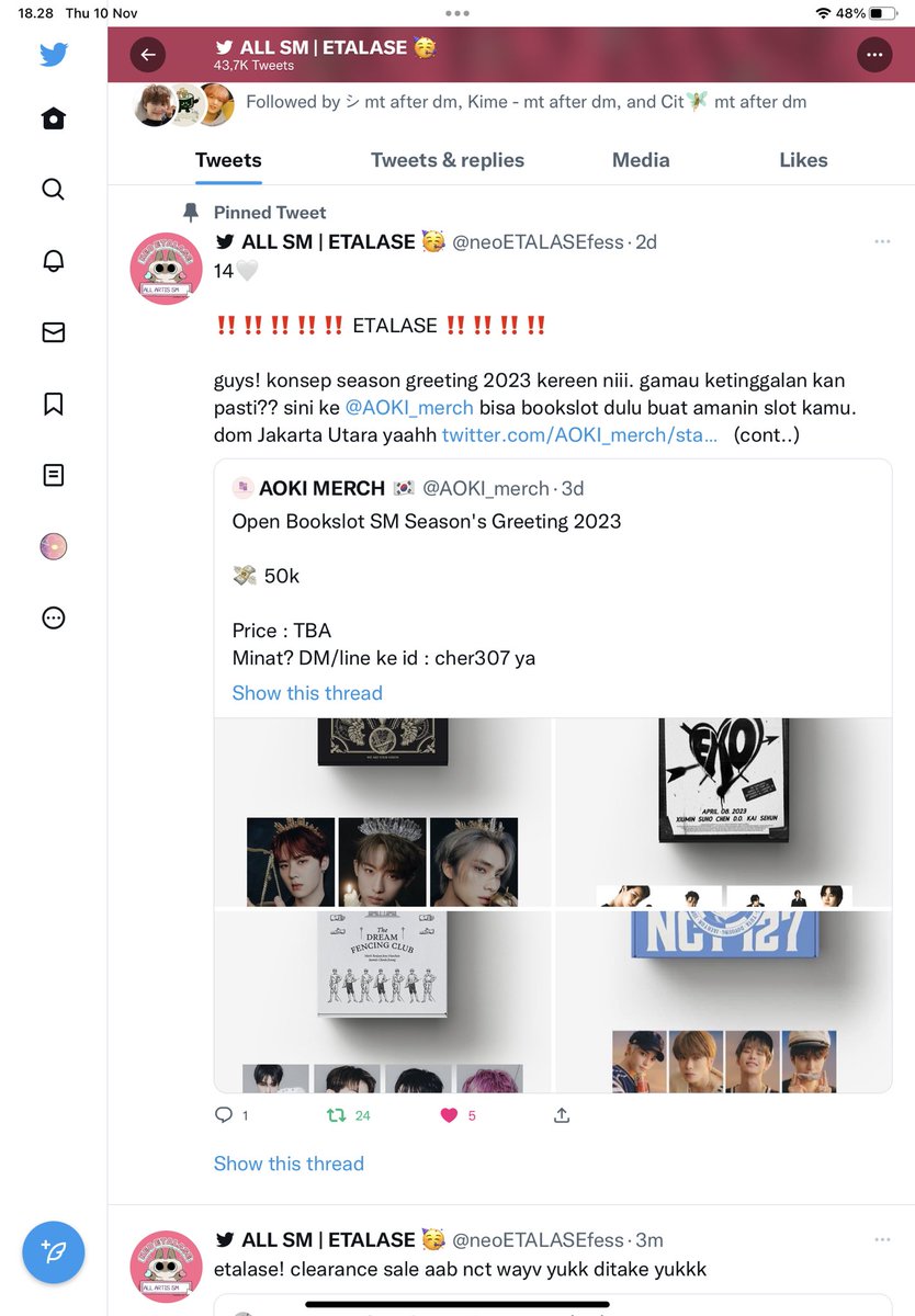 strawberriesdae's tweet photo. @neoETALASEfess Donee https://t.co/EvR0iPI2nn