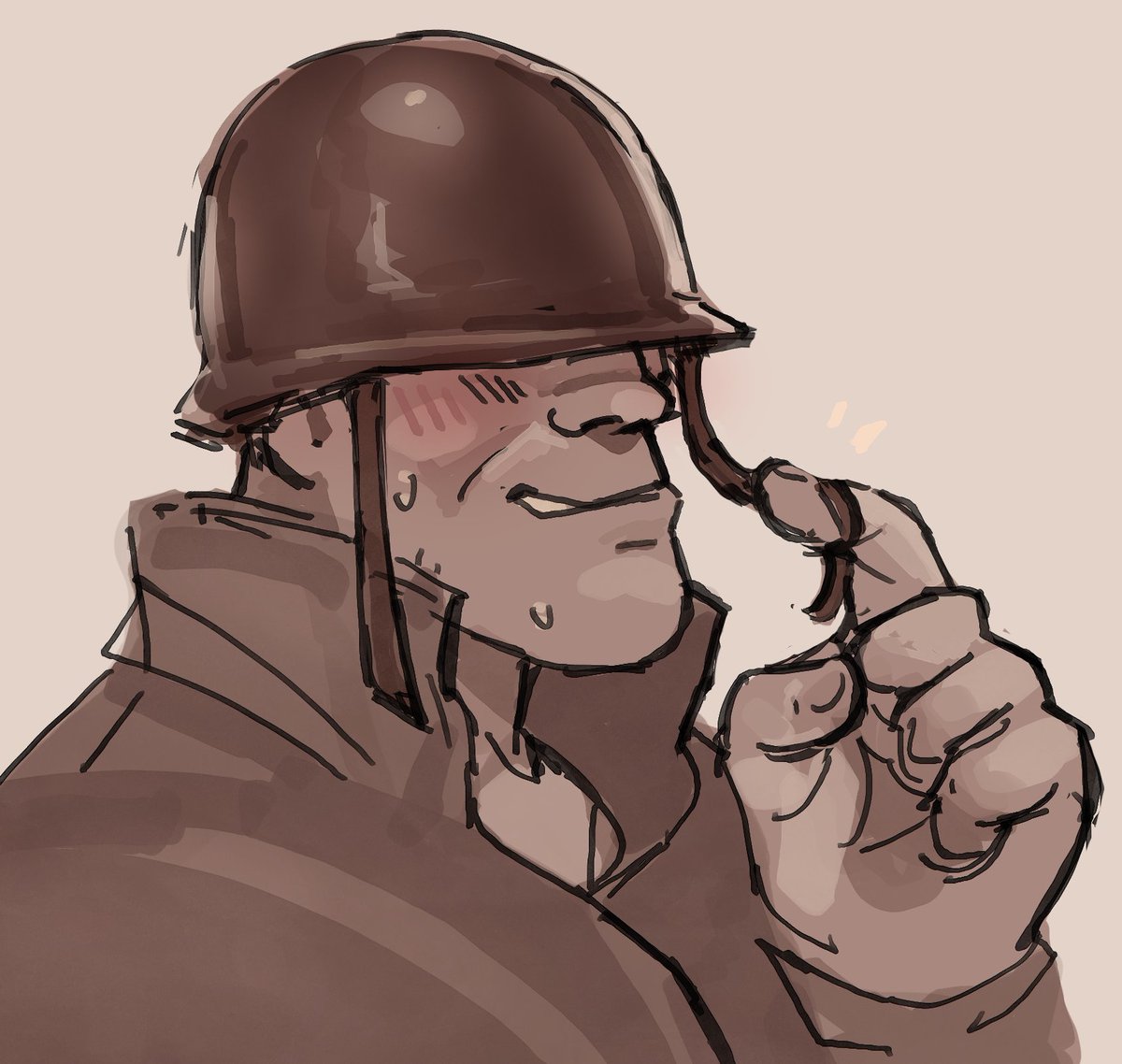 *plays with hat strap* hehehehe