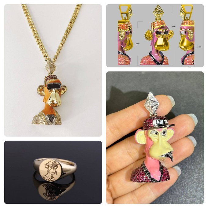 Just remember if you don’t want to hold onto internet money, why don’t you hold onto something that’s tangible and held value for thousands of years…#gold.
 
Get custom made jewellery ⭐️