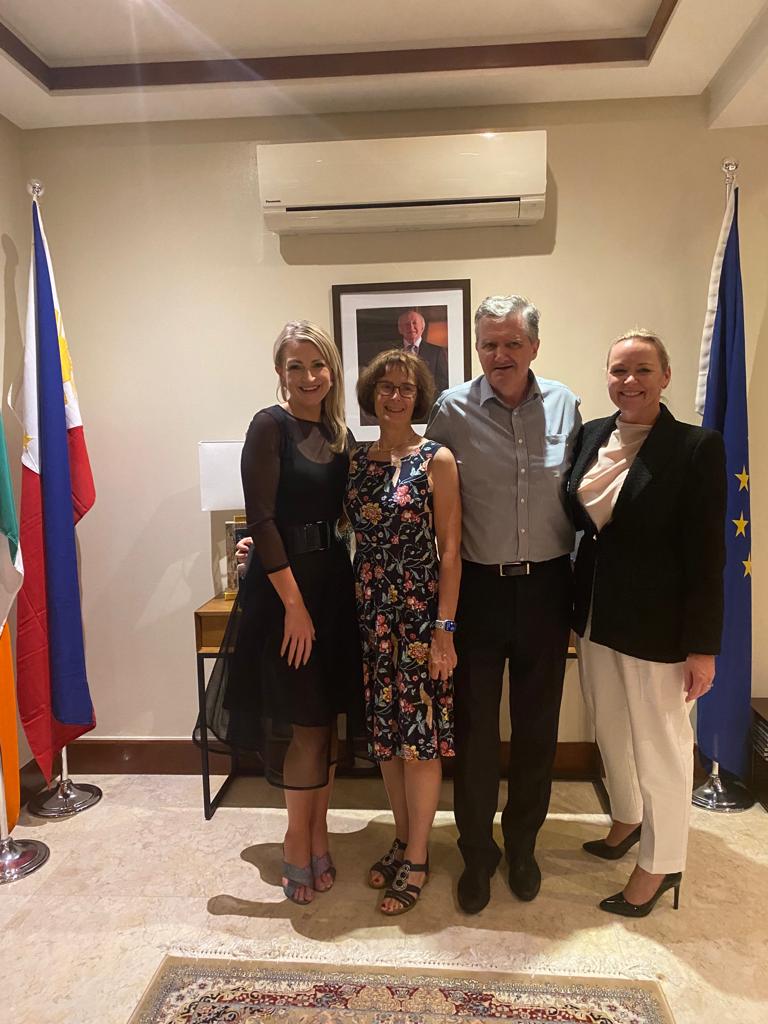 Irish Embassy Manila (@irlembmanila) on Twitter photo We had a very important and relevant meeting this week with D.r Maggie Brennan and Dr. <a href="/EByrnes_DCU/">Dr Elaine Byrnes</a>.
The Embassy welcomes the opportunity to learn from and support efforts to address social issues in the country. We had a very important and relevant meeting this week with D.r Maggie Brennan and Dr. <a href="/EByrnes_DCU/">Dr Elaine Byrnes</a>.
The Embassy welcomes the opportunity to learn from and support efforts to address social issues in the country.