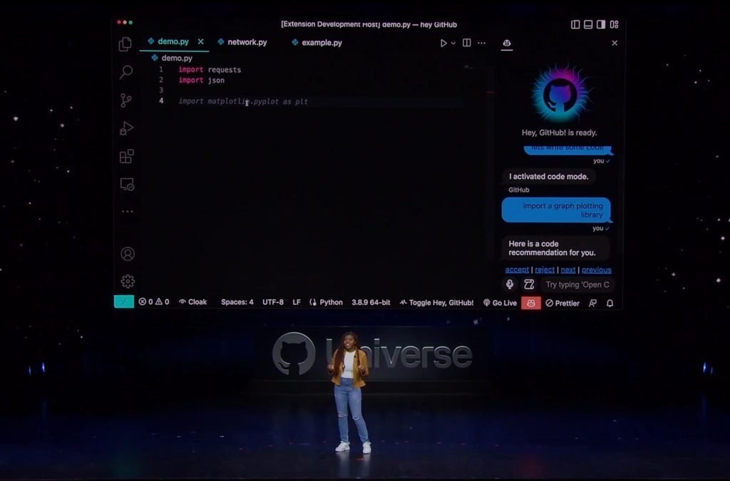 itshamzaa__'s tweet image. #GitHubUniverse2022! 
GitHub Universe is one of the most important events of the year for GitHub where they present all innovations and new ideas for their technology
sessions can help you learn a new skill, scale your startup, secure your business end-to-end, and much more.