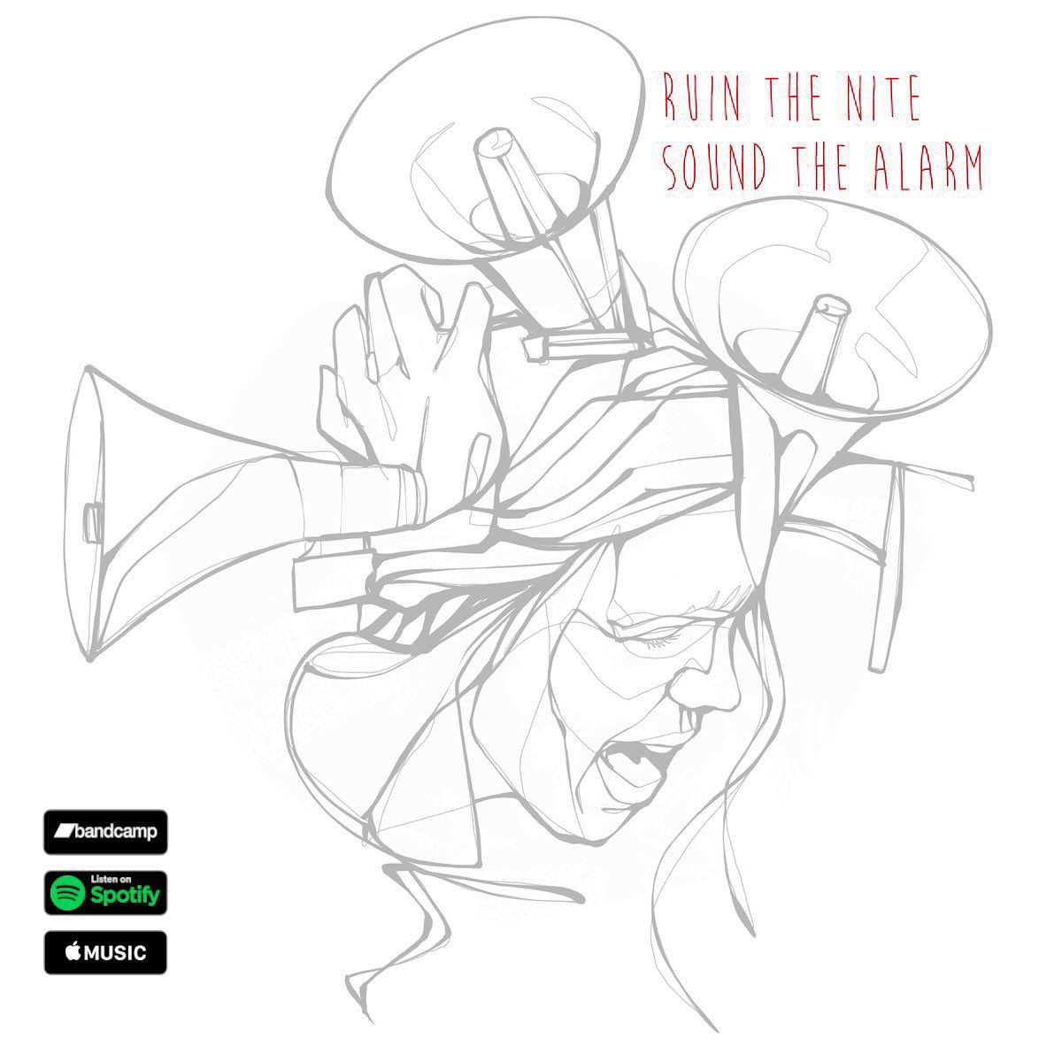 SOUND THE ALARM!! The album has arrived! Stream it everywhere