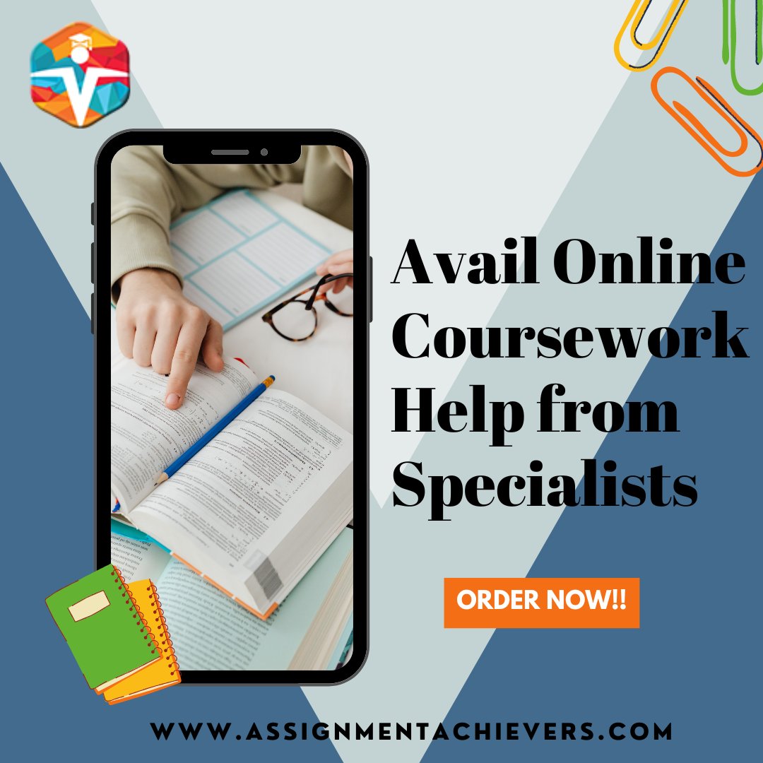 assignmenteam's tweet image. Assignment Achievers is helping students to avail the best Online Coursework Help from Academic Specialists. Upgrade your writing skills with professionals.
#assignmentachievers #courseworkhelp #courseworkhelper #courseworkexpert #courseworkhelponline #needcourseworkhelp