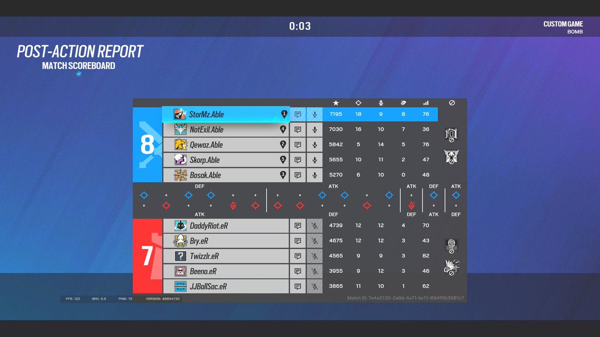 Ended Second day with a huge win vs eR! 6W-2L and we move on to closed quals Tomorrow!