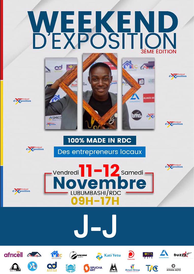 C'est le grand jour. Cordiale bienvenue à tous 🔥✌️🎉
#WEEKENDEXPOSITION3 
#welcome 
#dontmiss 
#usikose
#kozangate
#neratezpas 
#MadeInRDC