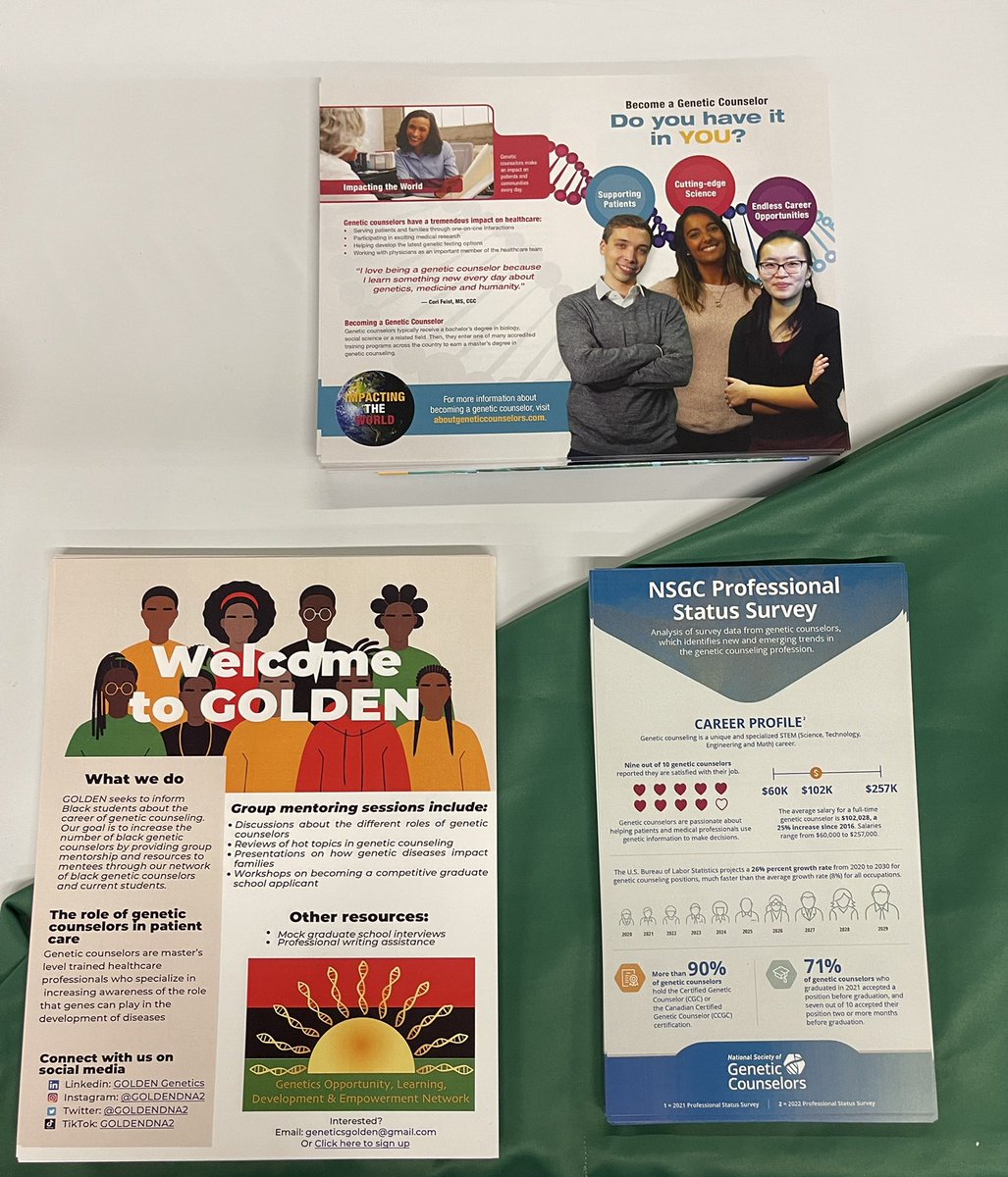 What better way to celebrate GC Awareness than by spreading the word about our profession?! I spent the day in the exhibit hall at the <a href="/ABRCMS/">ABRCMS</a> conference volunteering at the joint <a href="/GeneticsSociety/">ASHG</a> <a href="/GeneticCouns/">Genetic Counselors</a> booth! #IAmAGeneticCounselor #GeneChat <a href="/GOLDENDNA2/">GOLDENDNA</a> <a href="/minoritygenetic/">Minority Genetic Professionals Network</a>