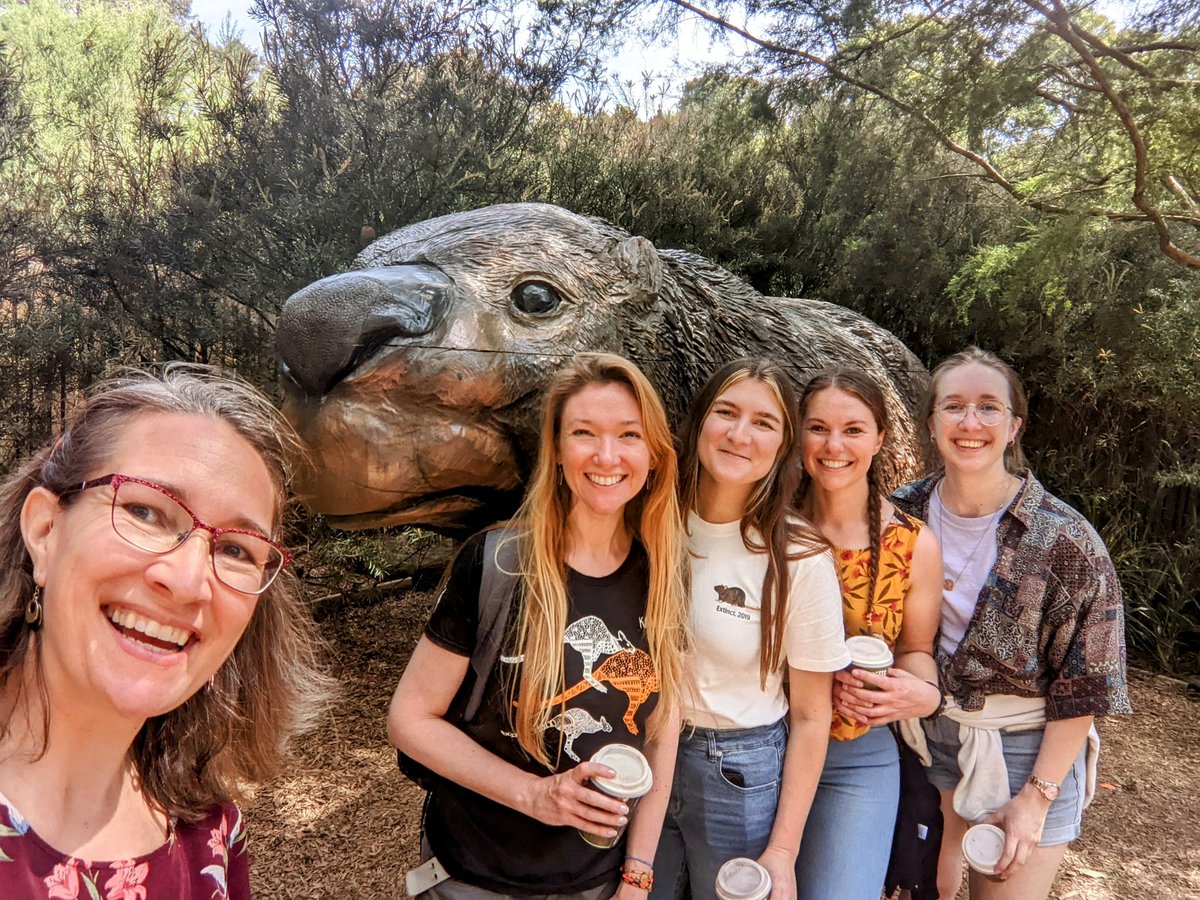 Kerry Fanson (@fansonkerry) on Twitter photo What a fantastic and productive writing retreat with these amazing women!! (...and of course a diprotodon) 😀✍️ <a href="/drmparrott/">Dr Marissa Parrott</a> <a href="/Williams_Kelly2/">Kelly Williams-Kelly</a> <a href="/AliciaDimovski/">Alicia Dimovski</a> <a href="/HanRoberts78/">Hannah Roberts</a> <a href="/LTUresearchers/">La Trobe Researchers</a>
#AcWriMo What a fantastic and productive writing retreat with these amazing women!! (...and of course a diprotodon) 😀✍️ <a href="/drmparrott/">Dr Marissa Parrott</a> <a href="/Williams_Kelly2/">Kelly Williams-Kelly</a> <a href="/AliciaDimovski/">Alicia Dimovski</a> <a href="/HanRoberts78/">Hannah Roberts</a> <a href="/LTUresearchers/">La Trobe Researchers</a>
#AcWriMo