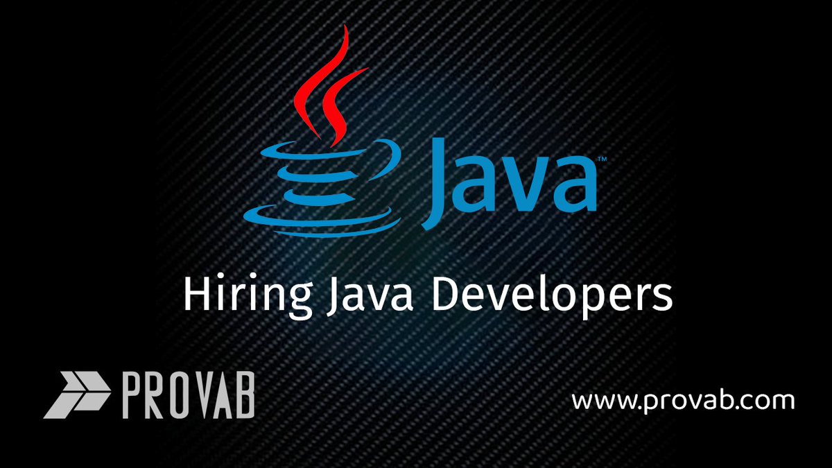 PROVABTECH's tweet photo. Urgent - Hiring Java Developers. Location - Bangalore or Remote - WFH. Open Positions 8 / Experience 3-8 Years. https://t.co/f8XwGocMSF 

#remote #WFH #java #jobs #hiring #developers https://t.co/SaKZbOmaqk