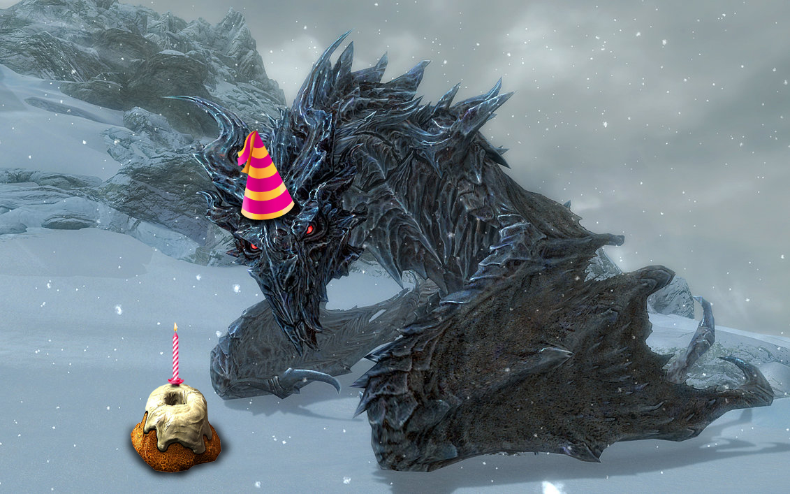 Bethesda_ANZ's tweet photo. 11 years ago today, we stepped into the world Skyrim for the first time! Happy Birthday to The Elder Scrolls V: Skyrim 🎂 https://t.co/SoBkrX7tsg
