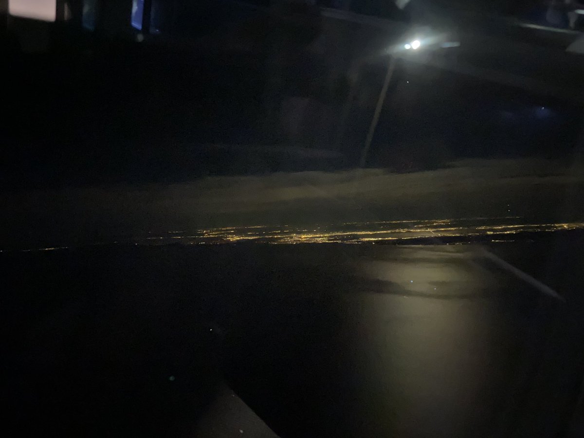 Here’s mine:
Coming into SFO after all night from SIN