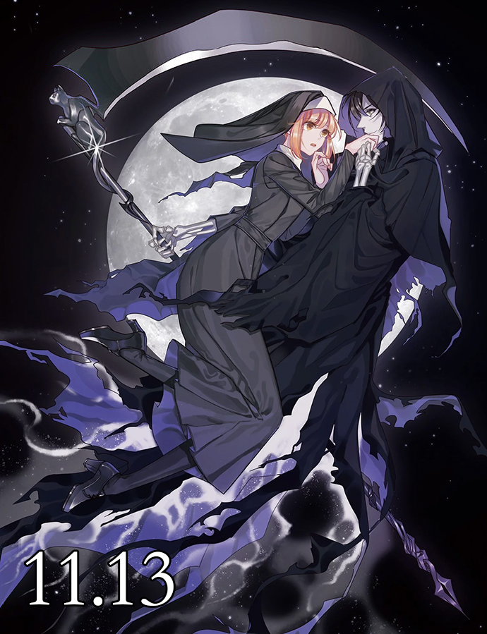 #wallpaper
Manga: Poem of Hell Confession 
漫畫：地獄告白詩
"I have a knife in my hand, I can't hold you.
I put down the knife, I can't protect you."