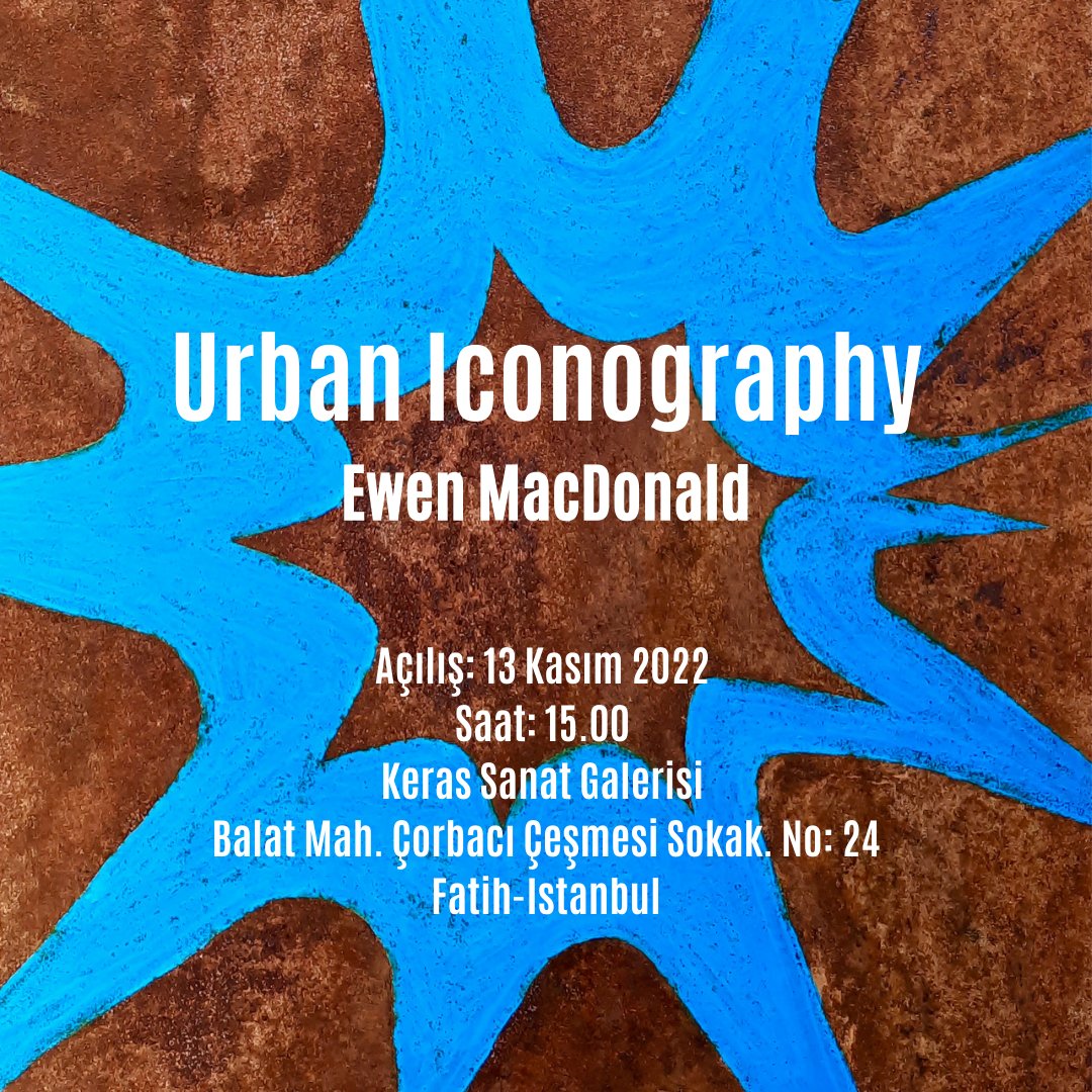 ehmacd's tweet image. Solo Exhibition, Balat İstanbul
#goodstuff #beautiful #rust #iconography