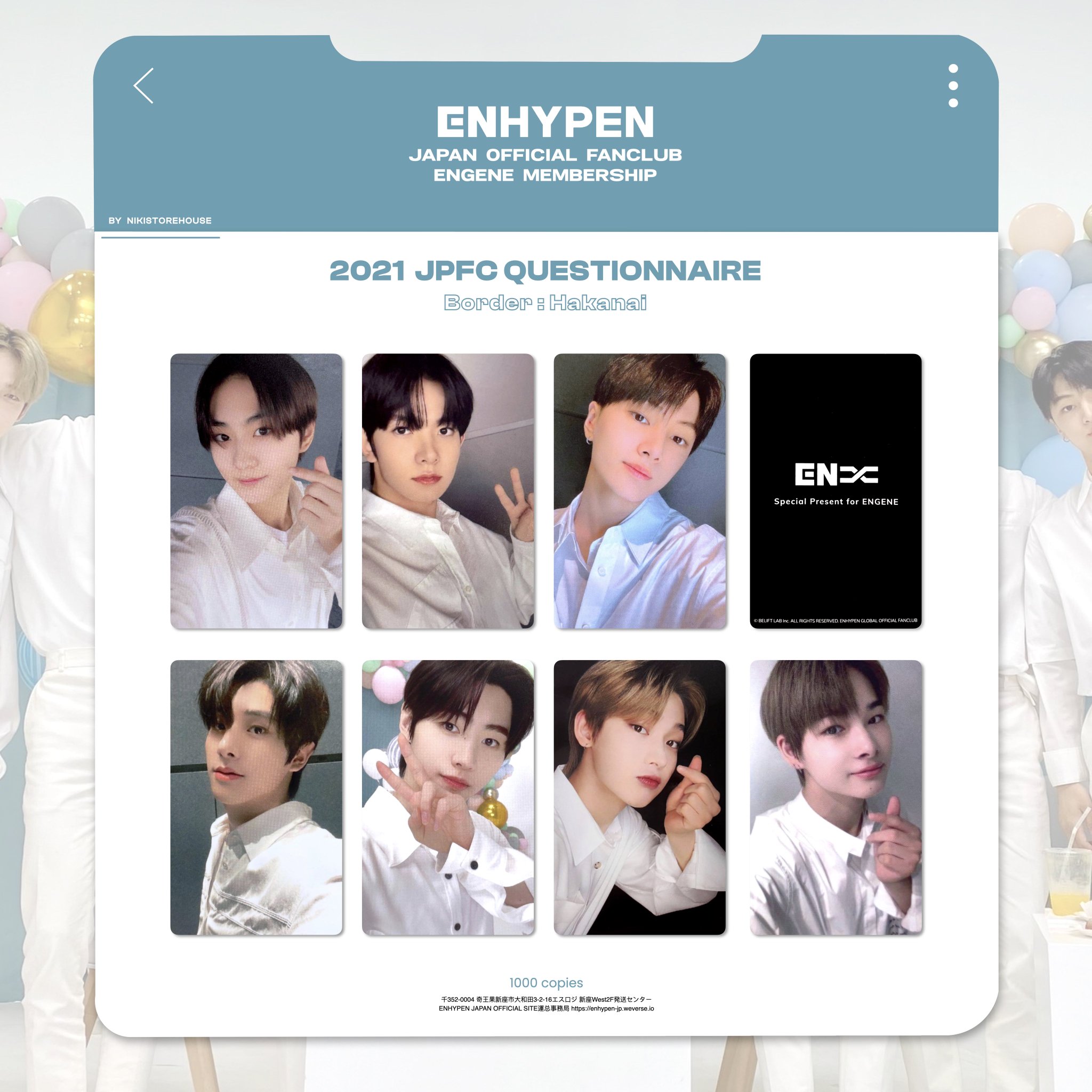 𝓷.ᐟ auf X: „엔하이픈 하카나이 / 디멘션 센코우 포카 ENHYPEN 𝓷.ᐟ auf X: „엔하이픈 하카나이 / 디멘션 센코우 포카 ENHYPEN