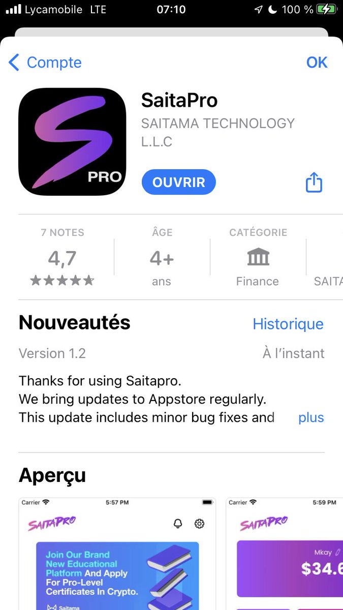 alexzlate1987's tweet image. #Europe received the update .Thank you #iIOS 🙏 #SaitaPro #Saitama #SaitamaWolfPack #Crypto #CryptoNews #DeFi