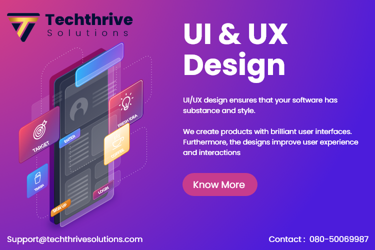 uxturm's tweet image. Create a seamless brand experience for your customers with strategic UI UX design services. #Techthrivesolutions is specialized in making your brand visibility different from competitive brands.
Visit our website: techthrivesolutions.com