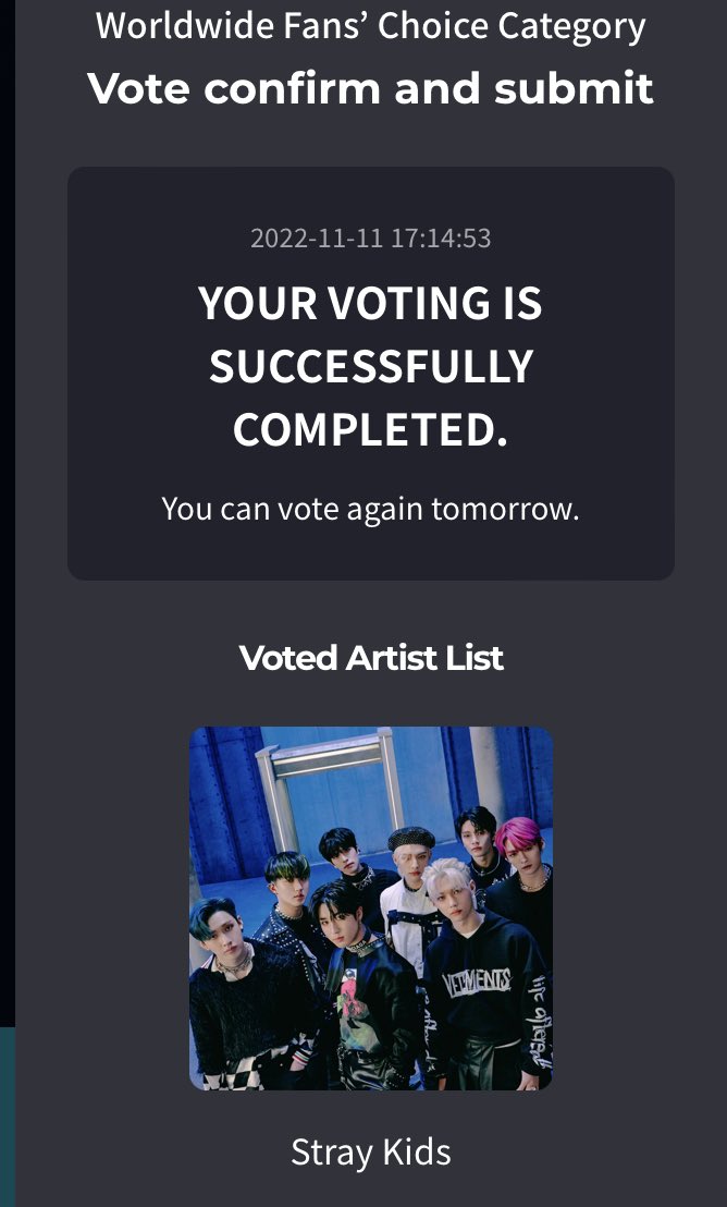 VoteBoxShop's tweet photo. To prove that we are trustworthy and will provide the prize, we have voted for each of the artists nominated in our MAMA poll 

#StrayKids #GOT7𓅪 #ENHYPEN #Ateez https://t.co/EArUEybcOD