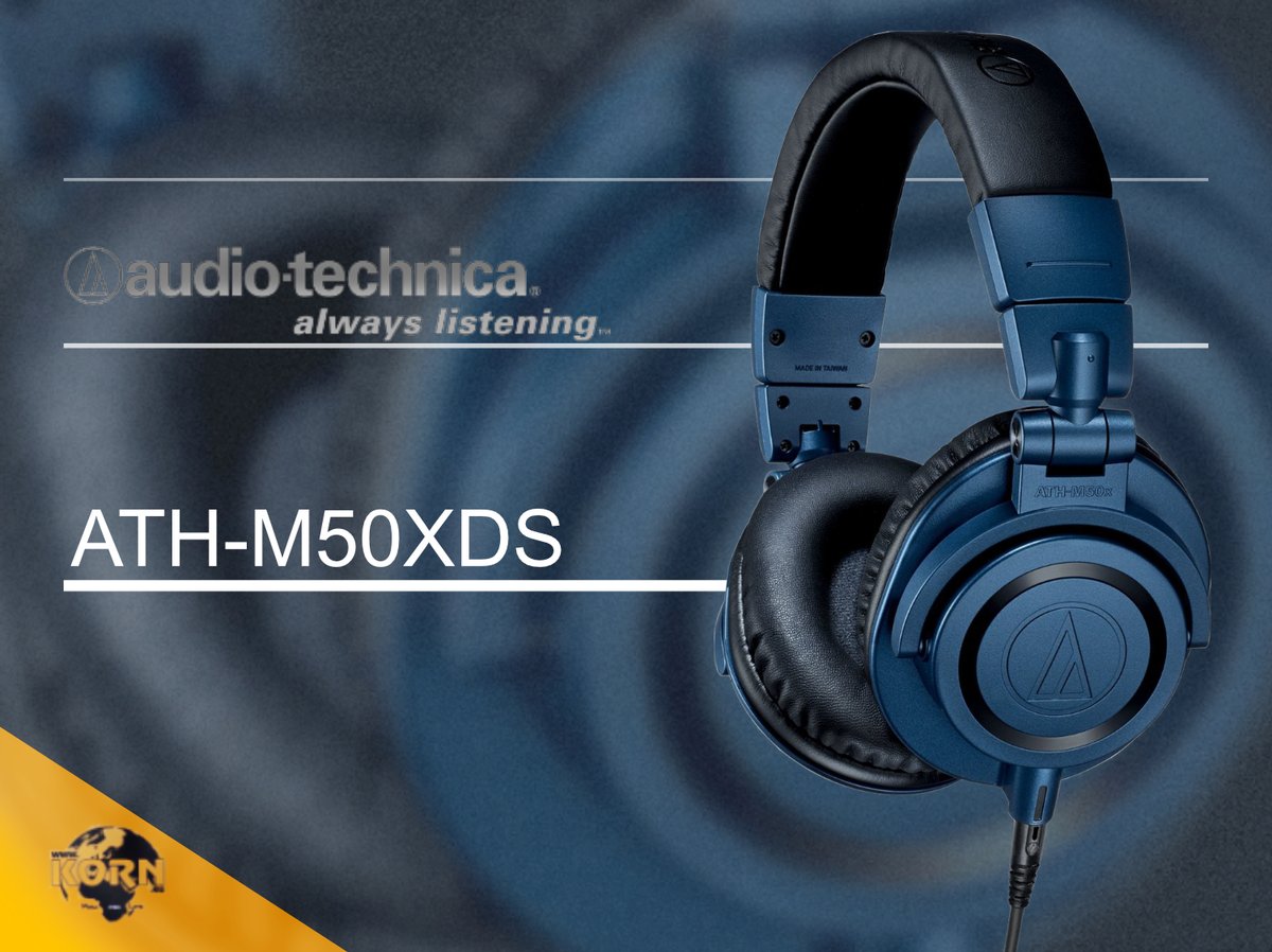 Der M50X🎧 wurde basierend auf dem ATH-M50 gefertigt &amp; verfügt über ein besseres, abnehmbares Kabel für mehr Komfort &amp; Vielseitigkeit.
Dank der Ohrmuscheln genießt du passive Geräuschisolierung &amp; glasklaren Klang.🎶
musikhaus-korn.de/de/audio-techn…

#korn2bewild #audiotechnica #headset
