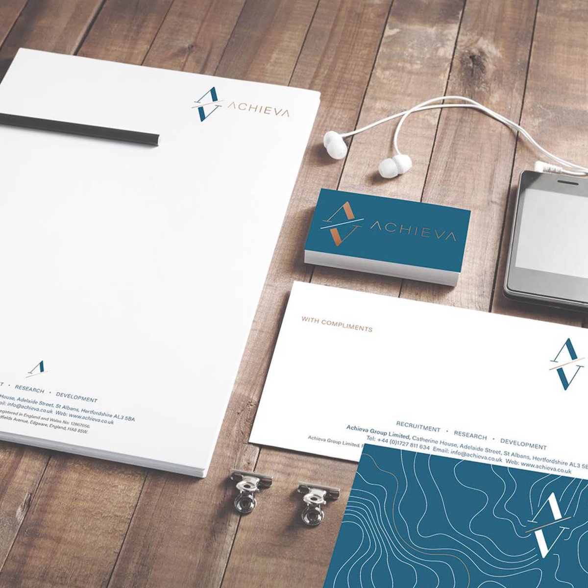 ACHIEVA is a recruitment consultancy - here we had the creative freedom to create a new company name and brand from scratch – along with all the marketing and digital collateral to make the desired growth happen.

#branding #branddevelopment #maclarenjones #knutsford #cheshire