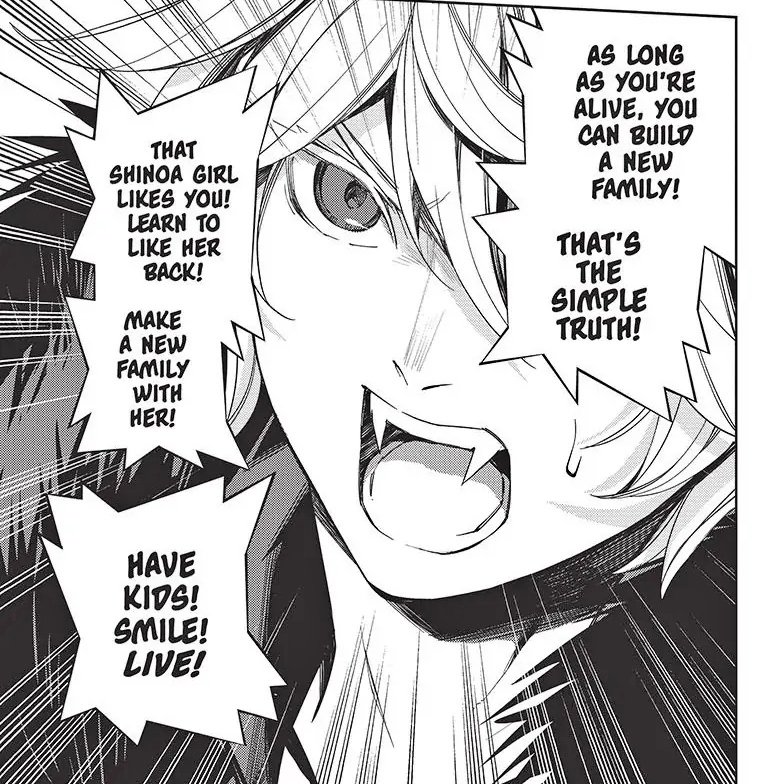 hello_kou's tweet photo. I just cannot~!!! Like Mika is also helping them making some sense to Yuu but it wasn't all, he trusted Yuu so much that he just gave in and do whatever he was planning

#yuumika #owarinoseraph #endoftheseraph #chapter119 https://t.co/PIvZ4aNVKP