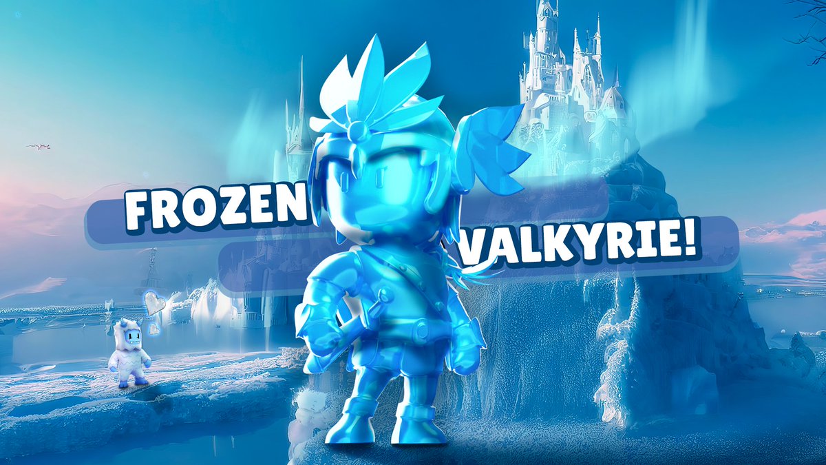 ❄️Winter is coming!❄️

But on Stumble Guys is good news!

⛄Welcome the Special stumbler Frozen Valkyrie!⛄

We launched a frosty wheel to get Valkyrie. Spin it, and you will have a 5% chance to get her, five times more than usual!