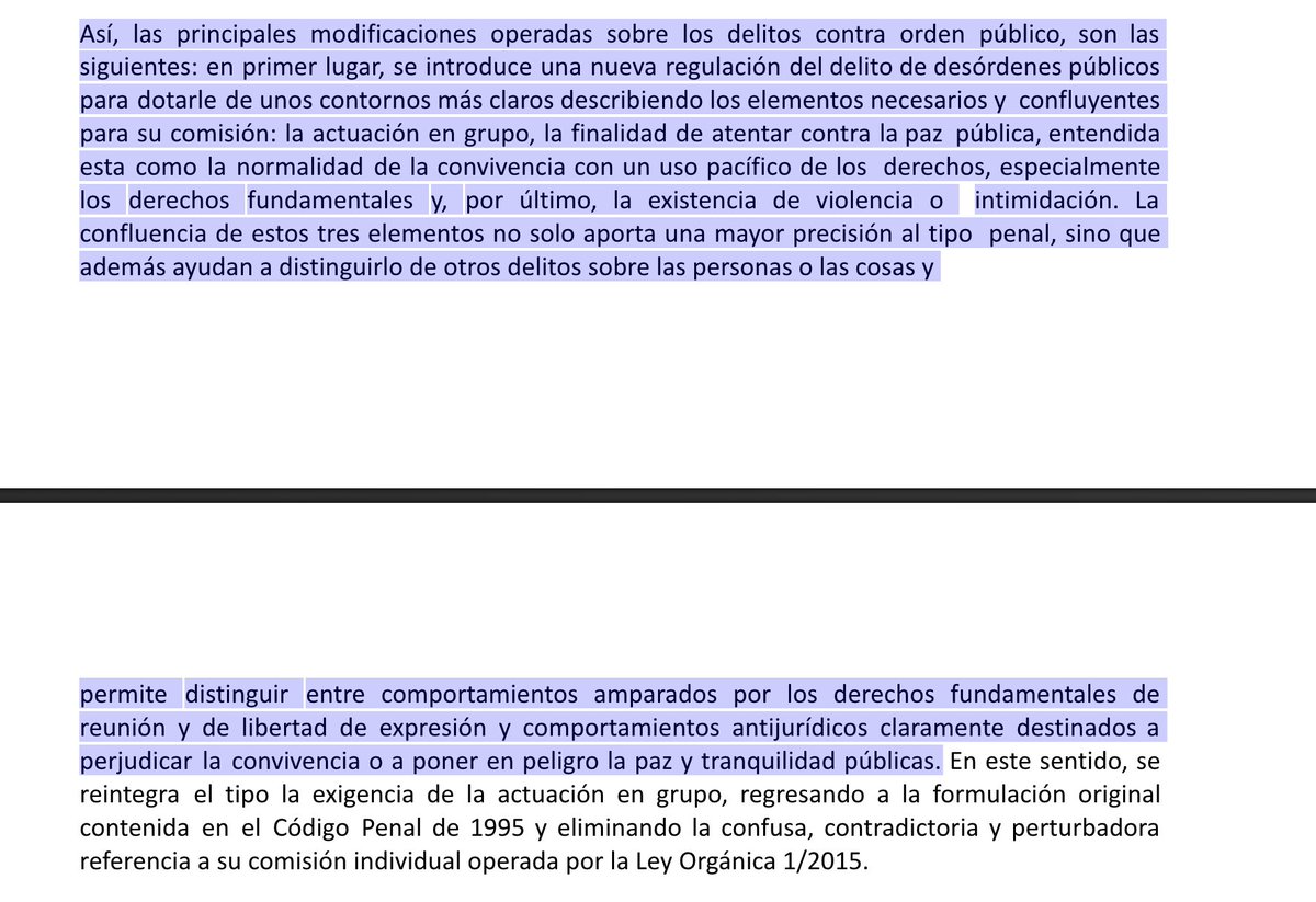 CarlesHeredia's tweet photo. ⚠️Molt greu:

@Esquerra_ERC està venent com a victòria un enduriment del codi penal contra els manifestants, que permetrà castigar amb fins a 5 anys de presó les protestes en vies públiques o, per exemple, les votacions en col•legis com l'#1O.

Inadmissible. Cal respondre! https://t.co/Y9Wv3DGWG8