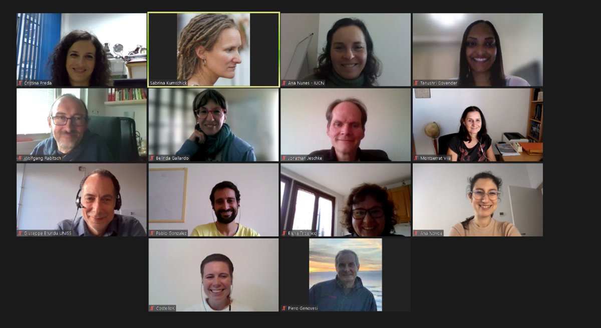 Just had our last EICAT Authority meeting for the year! Definitely missed a few members 👥 2022 highlights: - A growing team - 46 accepted EICAT assessments - Continuous progress and growth 🌟 @BelinGallardo @ananovoaperez @Papik_genovesi @AfriHerp @TricaricoElena @SKumschick