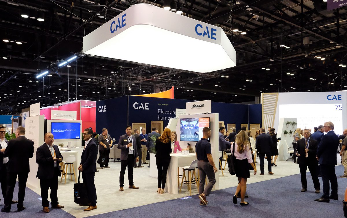 weare2Heads's tweet photo. Today we celebrate our wonderful client @CAE who we partnered with recently on events in Cologne and Berlin, and importantly at NBAA in Florida.

#events #eventagency #liveevents #hybridevents #virtualevents #exhibitions #conferences #b2cevent #b2bevents  #brandexperience https://t.co/lwdAOUtCfV