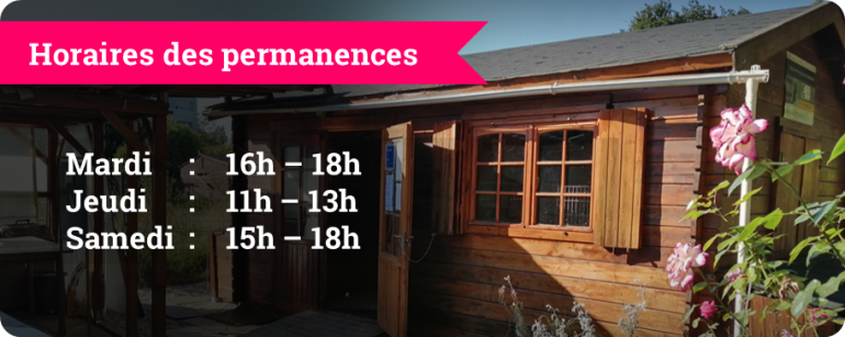 EDC_Bordeaux's tweet photo. Voici les horaires de permanence au local de l’association à #Talence #Bordeaux.

Privilégiez les contacts suivants avant de vous déplacer :

#Stérilisation de #chatserrants : 0682009141

#Adoption : 0632298053 ou 0608606271 https://t.co/tPyZvTpRGQ