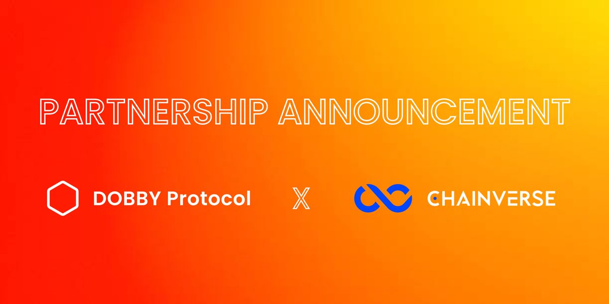 DobbyProtocol's tweet image. We’re happy to announce our new partnership with 
@Chainverseorg!

Thanks to this partnership with DOBBY Protocol, ChainVerse will use advanced #NFTs for delegated voting rights.

Read more here 👇

bit.ly/3DWbldz