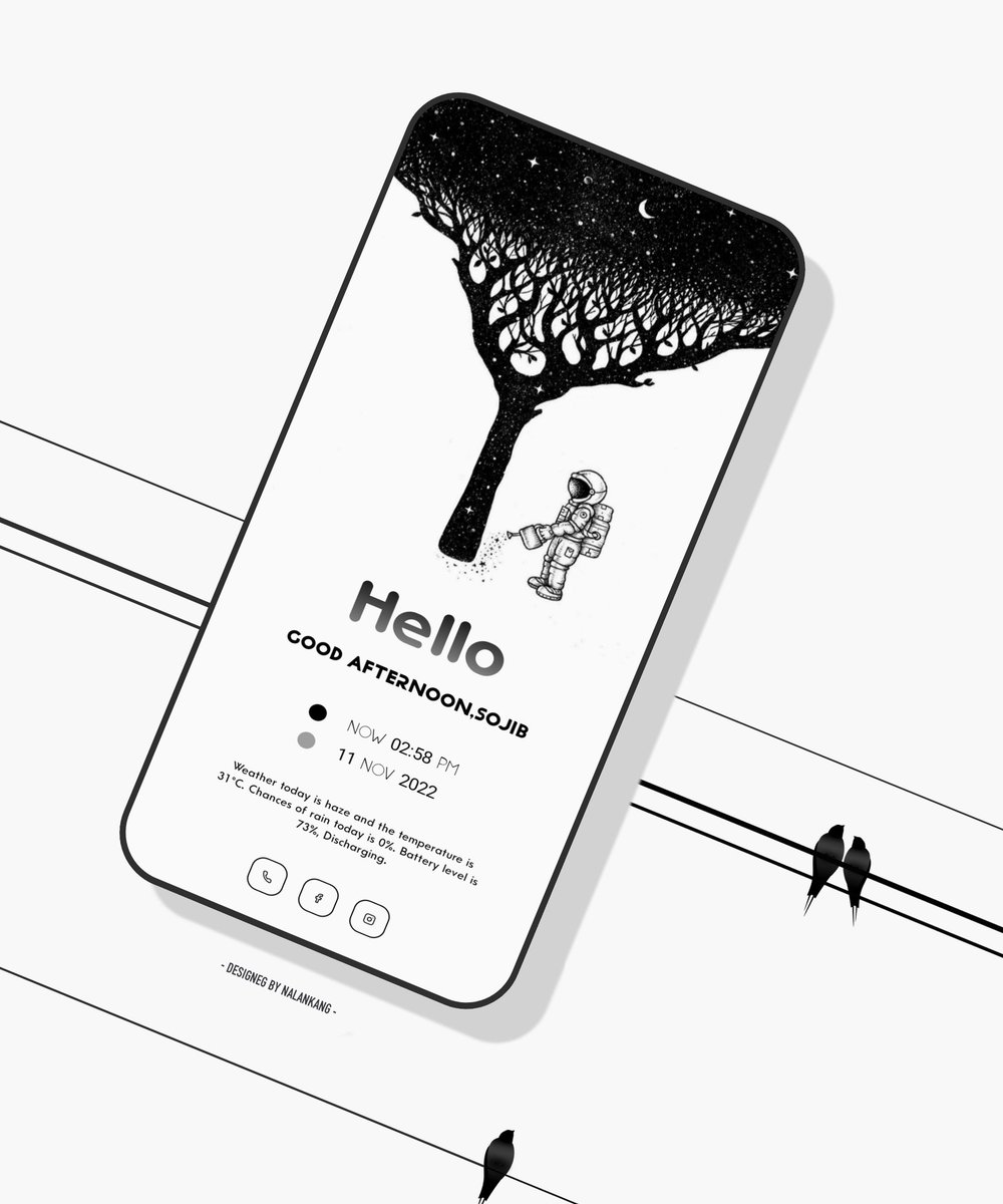 ๐ Sojib ๐ ๐ง๐ฉ๐ต๐ธโข (@setup_boy_sojib) on Twitter photo My current homescreen setup
๐Widget: Sunshine kwgt <a href="/setup_boy_sojib/">๐ Sojib ๐ ๐ง๐ฉ๐ต๐ธโข</a>
๐Icon: Not used
๐Wallpaper: <a href="/b3nnyV89/">Benny Valente</a>
๐Template: <a href="/nalankang1/">nalankang</a>
How is it guys? My current homescreen setup
๐Widget: Sunshine kwgt <a href="/setup_boy_sojib/">๐ Sojib ๐ ๐ง๐ฉ๐ต๐ธโข</a>
๐Icon: Not used
๐Wallpaper: <a href="/b3nnyV89/">Benny Valente</a>
๐Template: <a href="/nalankang1/">nalankang</a>
How is it guys?