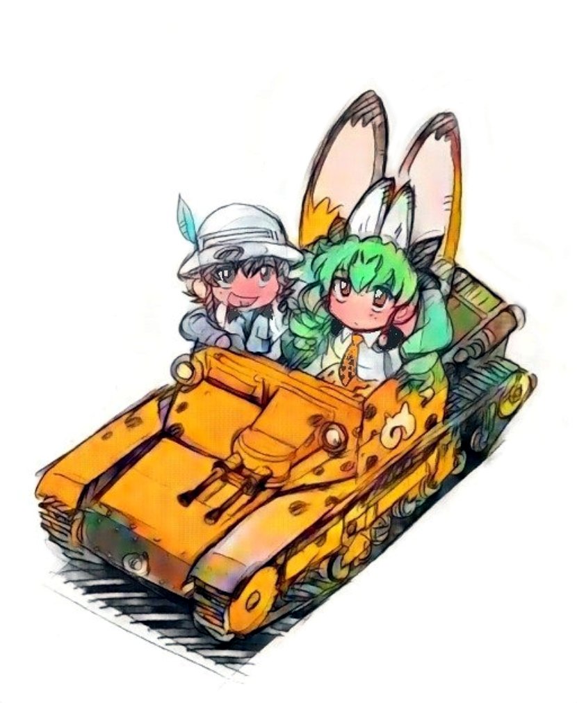 ガルパン「土曜日、東ナ07a 『新世界壮健社』(またガルパンか、あるいは……) 」|浅利与一義遠のイラスト