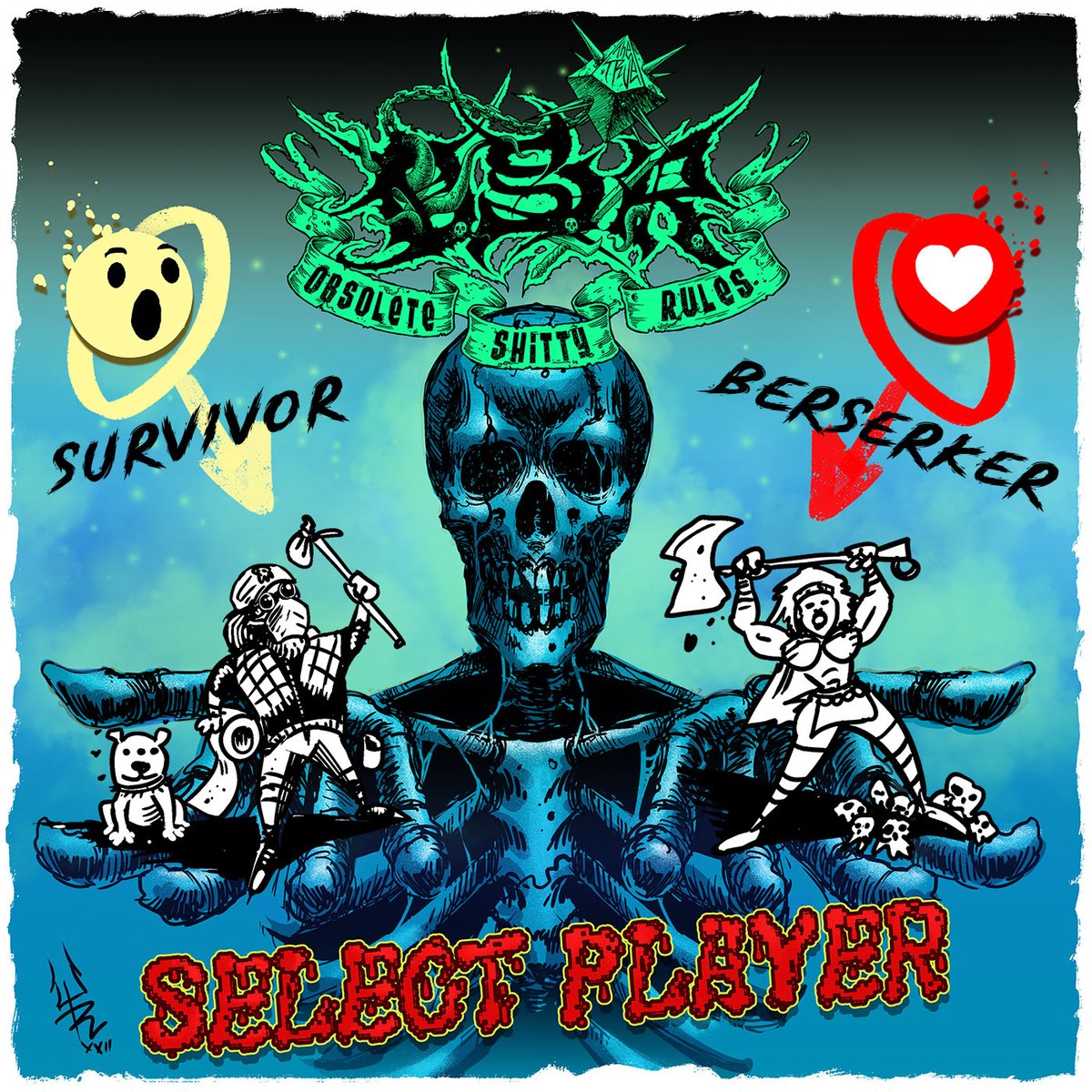 Let's warm up this weekend with a good poll! 🔥
Today we let you decide which of these two nasties new PCs you can meet first!
The winner will be published next week complete with pin-up by <a href="/TodericoArt/">Bob Toderico</a> &amp; character sheet ready to be played! Rush on our FB or IG page and vote! 🤟