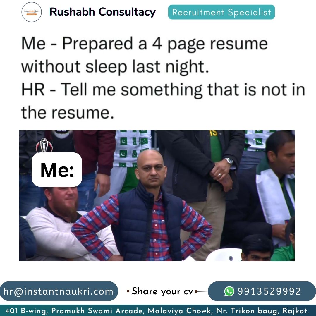 rushabh_consult's tweet photo. Ever happened with you?
.
.
β«οΈ β«οΈ β«οΈ β«οΈ β«οΈ
#meme #memeoftheday #linkedin #linkedinmeme #memes #memesdaily #mememarketing #funny #jobsearch #opentowork #corporatememe #officememe #corporatelife
#corporatelife #joboftheday #jobs #jobsinrajkot #jobsingujarat #gujarat #funnymemes https://t.co/fM1fqOeZrb