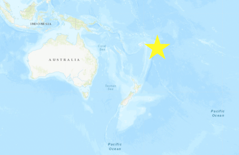 breakingweather's tweet photo. BREAKING: A 7.1 magnitude #earthquake was detected 128 miles east-southeast of Neiafu, Tonga, early Friday morning. A #tsunami advisory has been issued for the Tonga region following the earthquake:  https://t.co/sNwpTanCYg https://t.co/F1HnuUVEGb