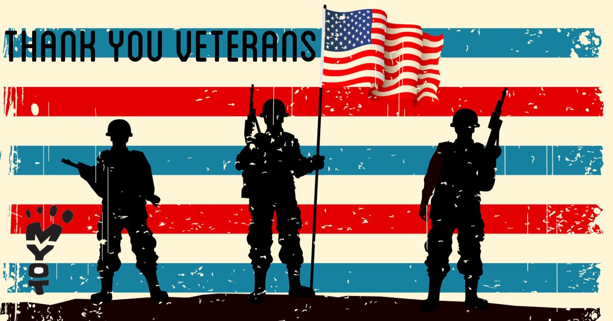 MYOTwear's tweet photo. Veterans Day is a federal holiday in the United States observed annually on November 11, for honoring military veterans of the United States Armed Forces.
#makeyouowntrackz https://t.co/ozdryljSRu