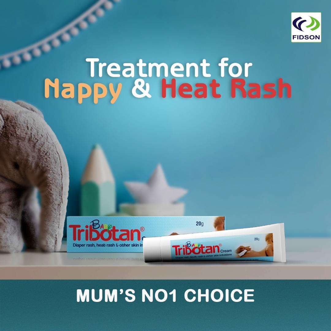 Fidsoncares's tweet photo. #BabyTribotan is an antibacterial and antifungal cream that soothes, protects, and relieves babies from nappy rash, heat rash, and other skin irritations.
Baby Tribotan, Mum's No. 1 Choice.
@fidsoncares …we value life
#fidsoncares #babies #whybabiescry #skinirritations https://t.co/yZ4uflaSny